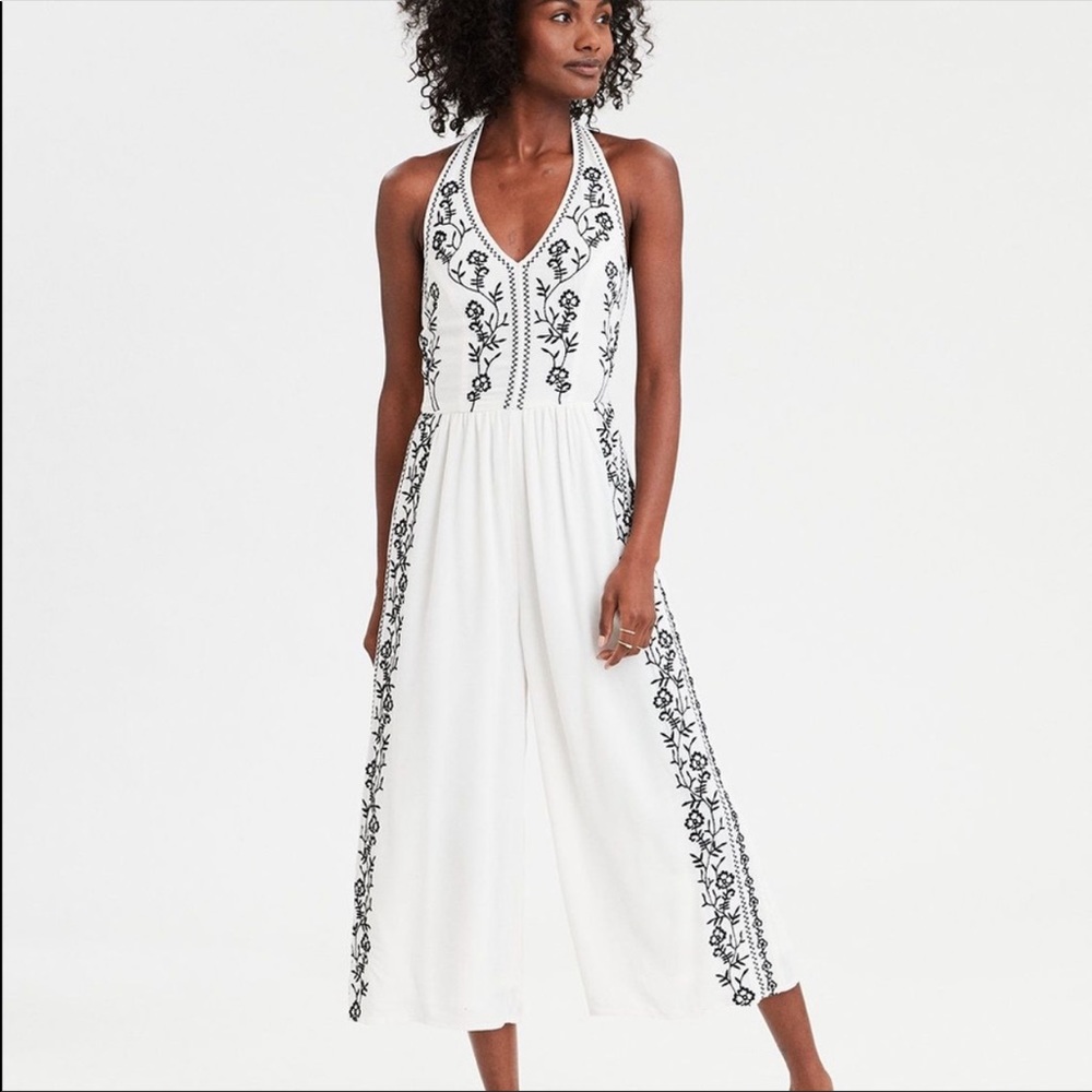 American Eagle Halter Jumpsuit